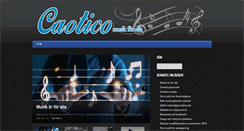 Desktop Screenshot of caotico.se